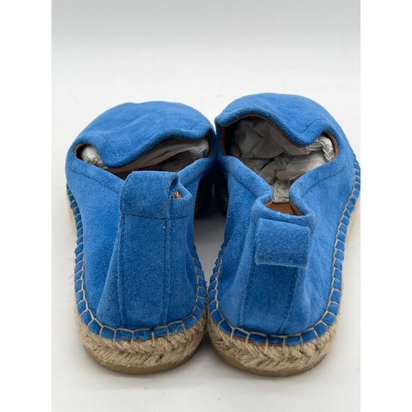 G.H. Bass Womens Blue Suede Espadrilles Size 6 - Picture 4 of 8